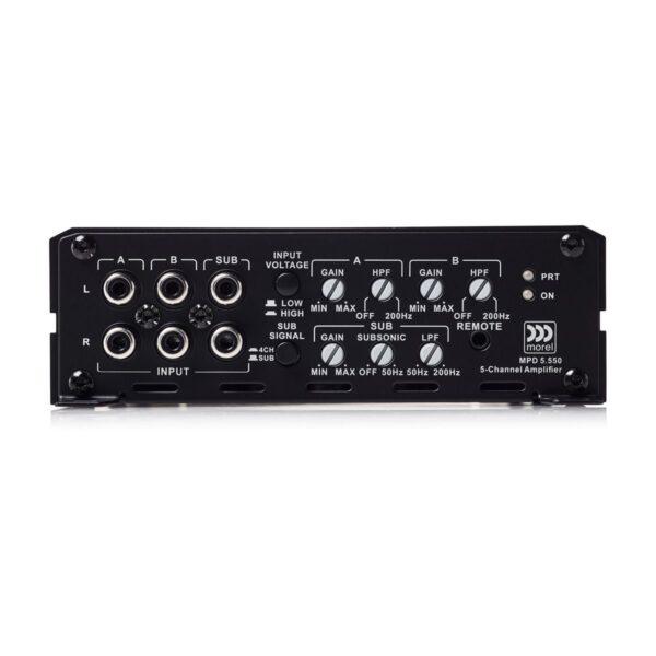 Morel MPD 5.550 500W 5 Channel Class D System Amplifier